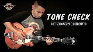 TONE CHECK Gretsch G5622T Electromatic Center Block With Bigsby Demo  No Talking [upl. by Ellehsal]