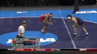 Jesse Delgado 2014 NCAA Wrestling Champion 125 lb [upl. by Flanagan]