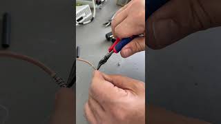 How to solder two wires perfectly together [upl. by Gan]