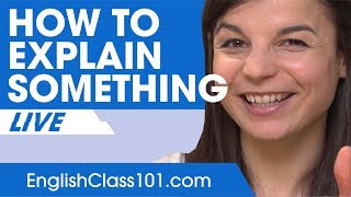 How to Explain Something in English  Basic English Phrases [upl. by Daniels12]