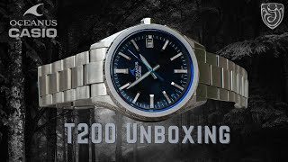 Casio Oceanus T200 Unboxing  Way Better Than I Expected [upl. by Teresa474]