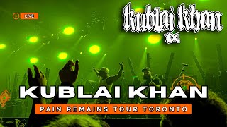 Kublai Khan  Swan Song  Pain Remains Tour Live In Toronto 2024 [upl. by Senga]