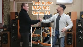 BampW 802 Series 80 ➡️ Le Test Audio Avec Max à 5h Du Mat 🤪 Ampli Marantz PM84 II [upl. by Dacia]