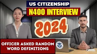 New US Citizenship Test 2024  Can you pass n400 Naturalization interview [upl. by Dragon163]