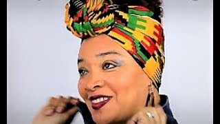 3 Quick Easy amp Cute Headwrap Tutorials SubscribeShare Turban Natural Hair 11TWA Head Wraps [upl. by Sirad]