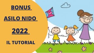 BONUS ASILO NIDO IL TUTORIAL COMPLETO [upl. by Timms891]