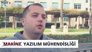 Makine müh okudum Yazılım mühendisi olarak çalışıyorum  Talat Uyarer part 2 [upl. by Lleynod]