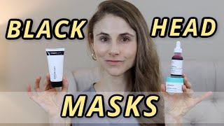 TOP 5 BLACKHEAD MASKS DERMATOLOGIST RECOMMENDED DR DRAY [upl. by Aihsem]