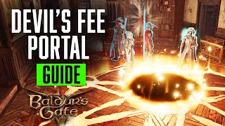 How to activate Devils Fee Portal near the Altar in Baldurs Gate 3 [upl. by Hallette80]