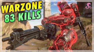 83 Kill Massacre Warzone Match on Sanctum  Halo 5 Guardians [upl. by Mazman]