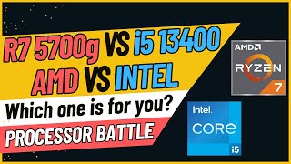 AMD 5700G vs Intel i5 13400  কোনটা আপনার জন্য Best [upl. by Sosthenna128]