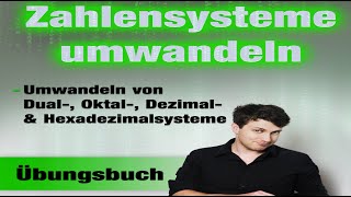 EBOOK  Zahlensysteme umwandeln Binär Dezimal Oktal Hexadezimal mit Komma [upl. by Yrad]