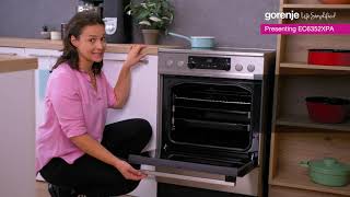 How it works • EC6352XPA Review • Freestanding Electric Cooker by Gorenje [upl. by Franzoni279]