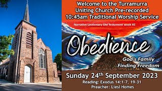 1045 Traditional Worship  24th Sept 2023 Obedience [upl. by Seabrooke]