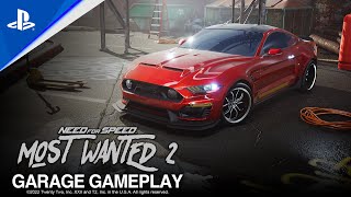 Need for Speed™ Most Wanted 2  Garage Gameplay [upl. by Asilad]