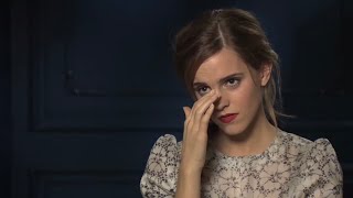 Emma Watson gets upset and stops the interview [upl. by Aip916]