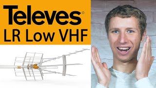 Televes DAT BOSS Mix LR LowVHFHighVHFUHF Antenna Review [upl. by Lavicrep]