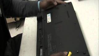 HP Compaq 610 Ram Memory removal [upl. by Chien40]