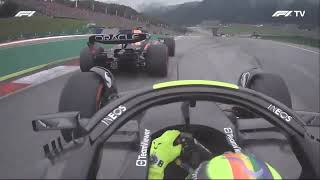 Verstappen faking an attempted fast lap just to ruin Hamiltons lap F1 AustrianGP [upl. by Oap244]