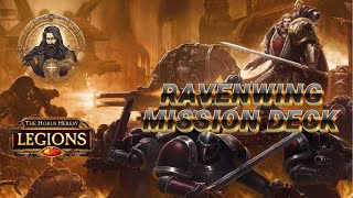 Lion ElJonson Ravenwing Deck  The Horus Heresy Legions [upl. by Ji846]