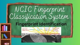 NCIC Fingerprint Classification System  Fingerprint Identification [upl. by Sell851]