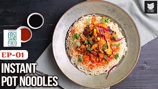 Instant Pot Noodles Recipe  Quick amp Easy Noodle Recipe At Home  Easy Comfort Food Ep 1 Chef Varun [upl. by Nilram]