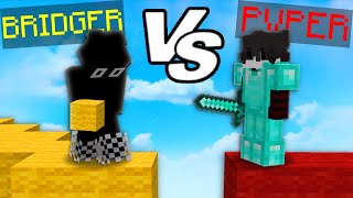 1 Bedrock Bridger VS 1 Bedrock PvPer Hive [upl. by Ori779]