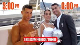 A day in the life of Cristiano Ronaldo Champions League Award Edition [upl. by Anayad]