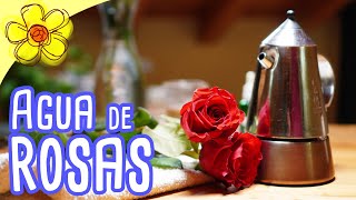 AGUA DE ROSAS 🌹 con CAFETERA ¿FUNCIONA [upl. by Annahsat]