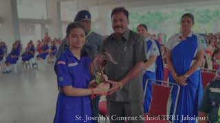 Oath Taking Ceremony Of The GUIDES 2024 25  St Josephs Convent School TFRI Jabalpur school [upl. by Leisha474]