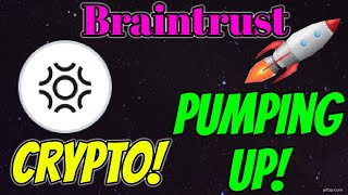 BrainTrust Crypto is Exploding in price today and making some people money crypto [upl. by Alvarez]