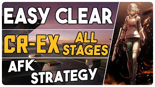 CREX1 to 8  Challenge Mode  AFK Easy Strategy 【Arknights  アークナイツ】 [upl. by Dasi540]