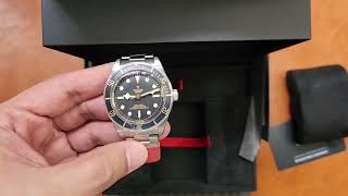 Abriendo la Caja Unboxing de un Reloj Tudor Black Bay 58 [upl. by Revolc]