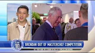 Brendan Reflects On His MasterChef Journey amp Cooking For Prince Charles  Studio 10 [upl. by Soilissav]