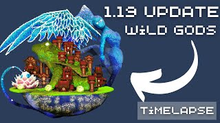 Minecraft 119 Build The Wild Gods Timelapse [upl. by Edsel832]