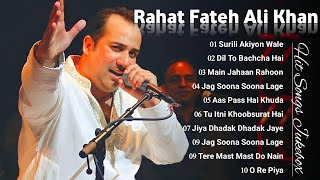 Rahat Fateh Ali Khan hits songs  Top 10 Songs Of Rahat Fateh Ali Khan  Bollywood Latest Songs [upl. by Ielarol]