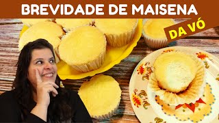 RECEITA DE BREVIDADE DE MAISENA DA MINHA AVÓ RECEITA SEM GLÚTEN FAÇA E VENDA BOLO CASEIRO [upl. by Aneen]