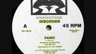 DISORDER 2  PANIC 1991 [upl. by Amaleta]