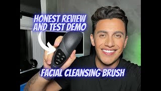 Testing the COSLUS Facial Cleansing Brush [upl. by Emirac]