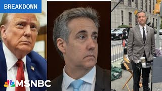 See Ari Melber’s breakdown on incriminating testimony from star witness in Trump trial [upl. by Nahum597]