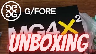 GFORE MG4X2 Golf Shoes Unboxing amp Initial Thoughts sneakerhead golfshoes [upl. by Onra45]