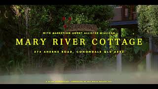 Enchanting quotMary River Cottagequot 374 Aherns Road Conondale QLD 4552  A Luxurious Nature Retreat [upl. by Gmur]