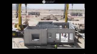 Gulf Precast  Villa Superstructure Timelapse [upl. by Shari]