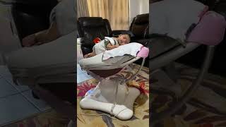 అమ్మాలందరికి ఇది పెద్ద వరం  Automatic Electric Baby Swing  Triveni Badavath [upl. by Elisha]