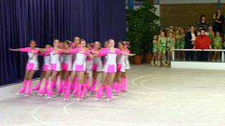 Meisterlauf der Formation Schüler bei der süddeutschen Meisterschaft 2011 [upl. by Dworman]