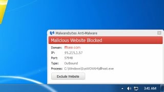 How to remove Malicious Website Blocked fffseecom Outbound pop ups [upl. by Ashraf]