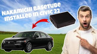 Nakamichi Basetube Installed In Civic 22  Opening Civic 22 Dashboard  Ahmed Car Decoration amp Sound [upl. by Zwiebel]