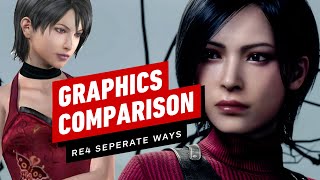 Resident Evil 4 Separate Ways Original vs Remake Comparison [upl. by Ainafets]