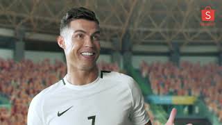 Cristiano Ronaldo CR7 Quảng Cáo Shopee Việt Nam 2019 [upl. by Leay]