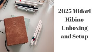 2025 Midori Hibino Unboxing Setup  Review Comparison and Pen recs [upl. by Niobe]